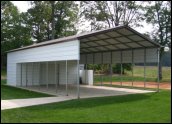 Herrin Illinois Utility Carports and Combo Carports